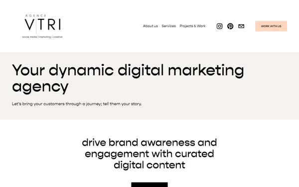 img of B2B Digital Marketing Agency - Agence V/TRI